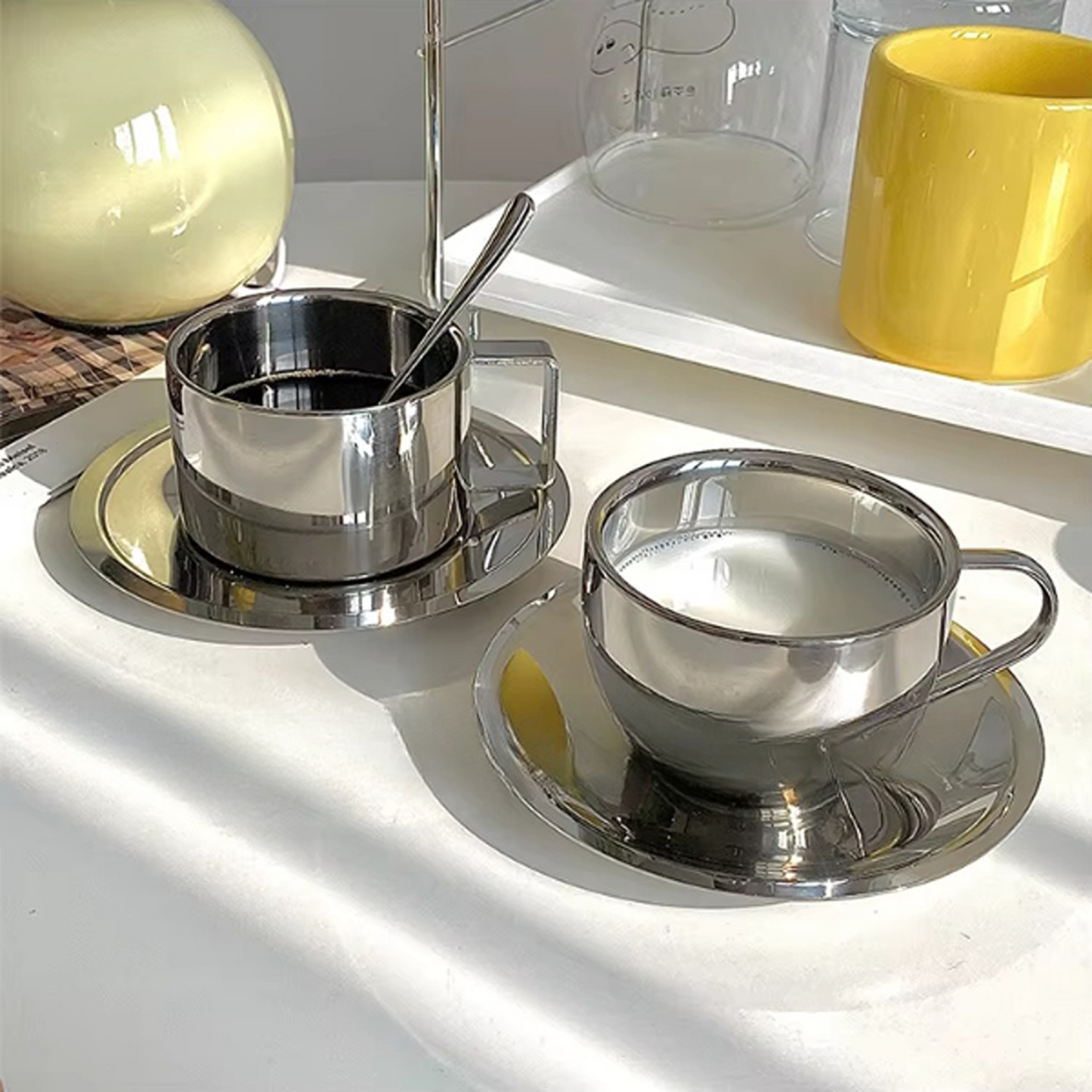 Stainless Steel Coffee Set