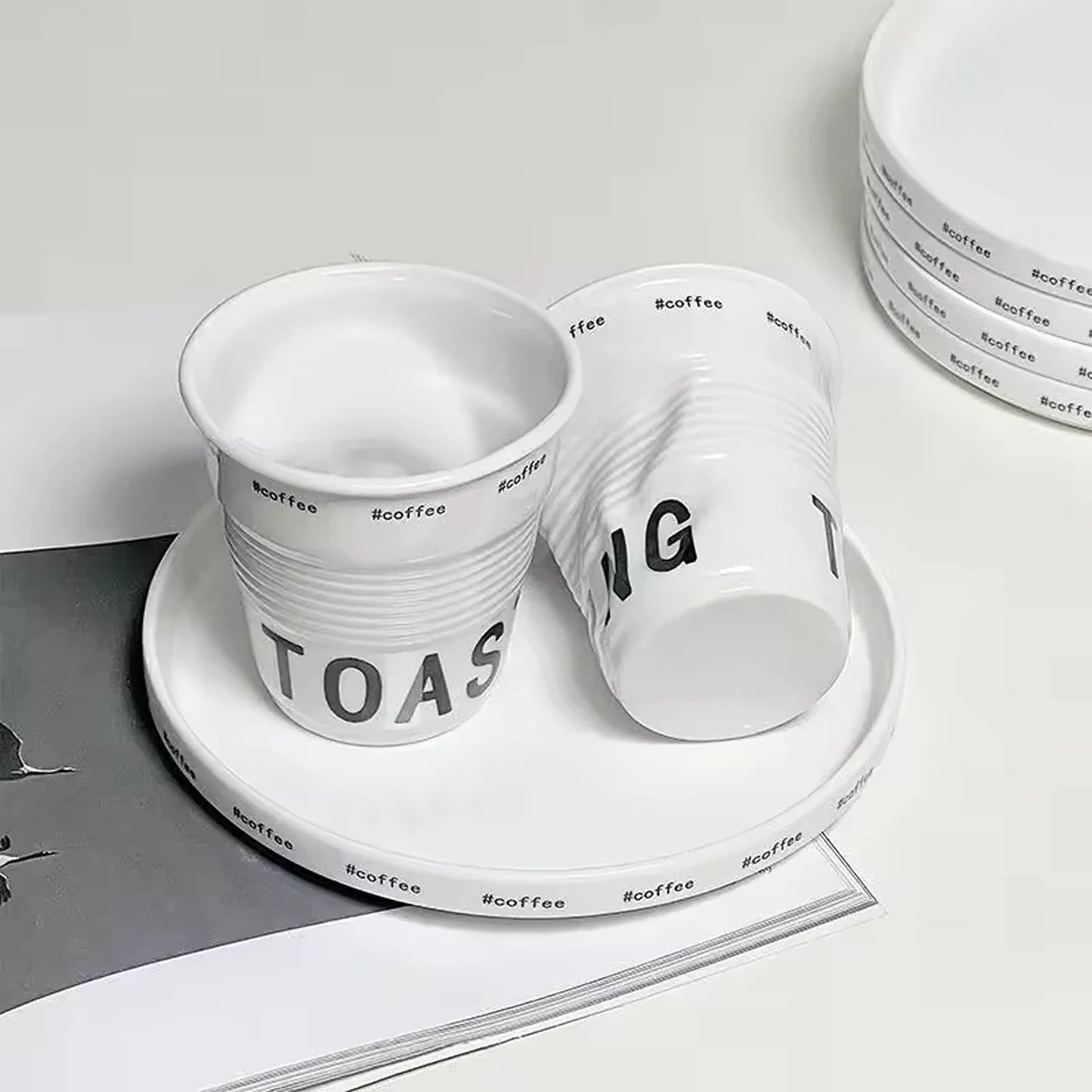 Bent Ceramic Mug