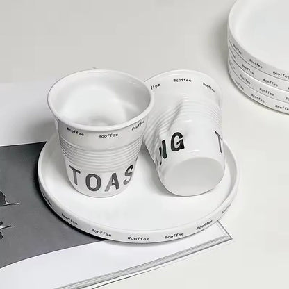 Bent Ceramic Mug
