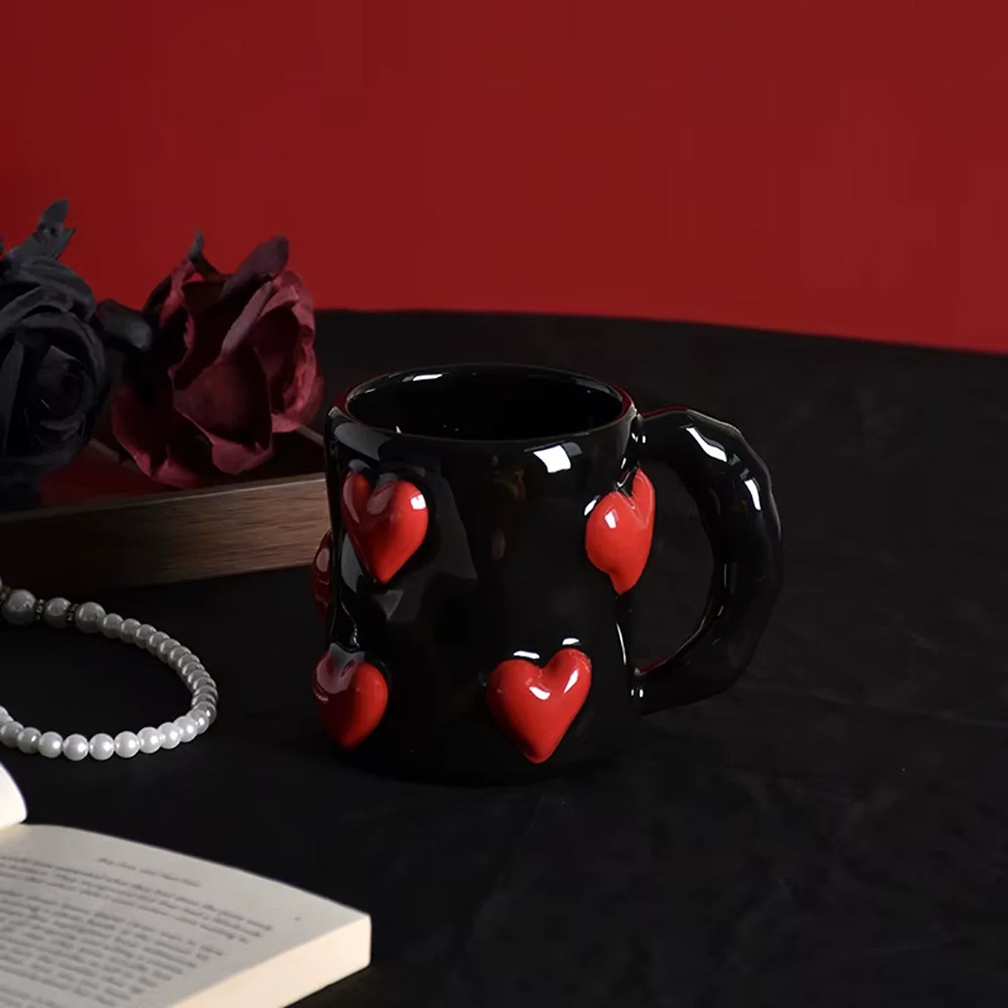 Full Hearts Ceramic Mug