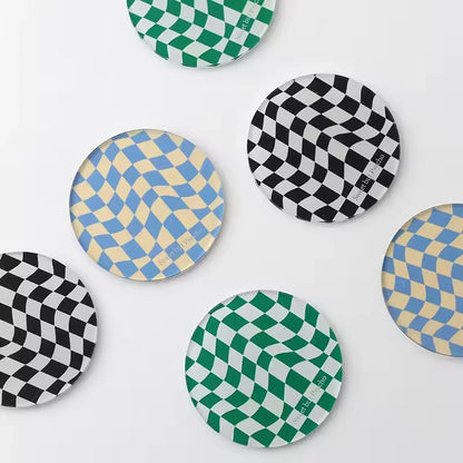 Checkerboard Acrylic Coaster