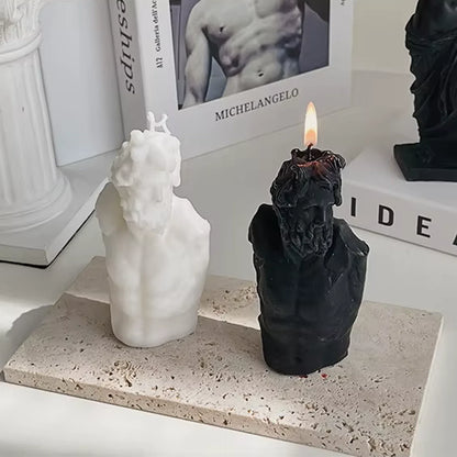 Sculpted Human Candle