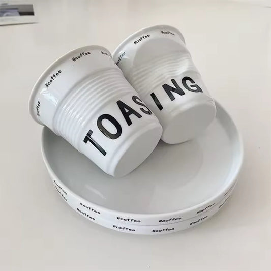 Bent Ceramic Mug