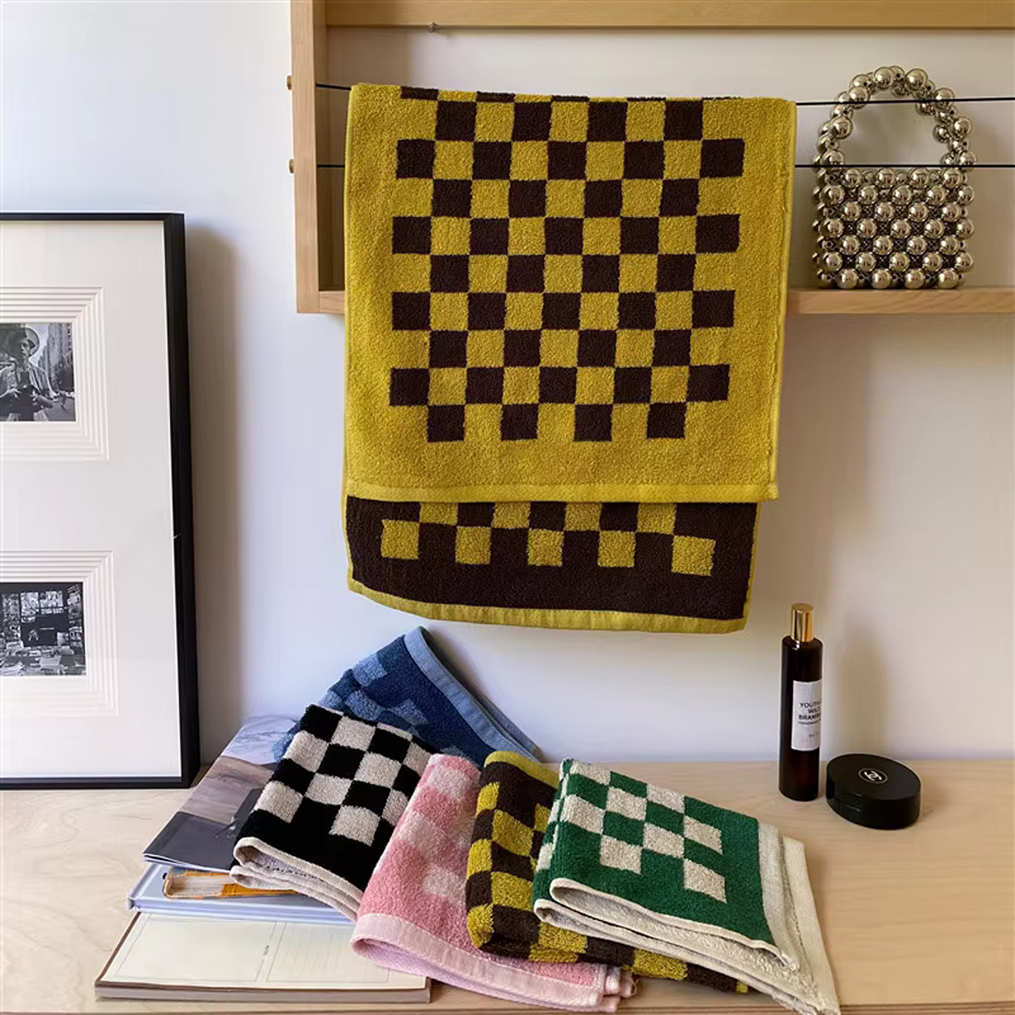 Chessboard Soft Towel