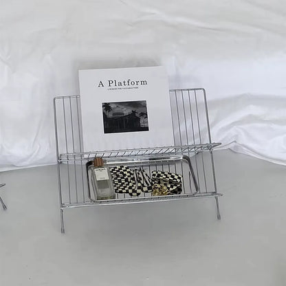 Stainless Steel Folding Storage Shelf