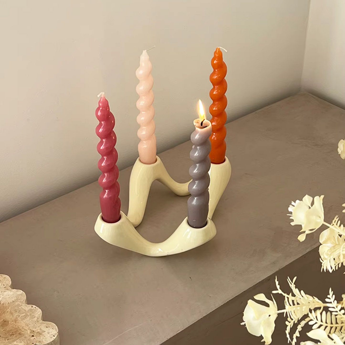 Wave Candlestick Holder