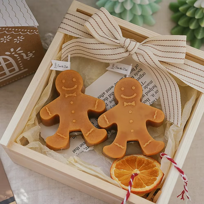 Gingerbread Man Scented Candle