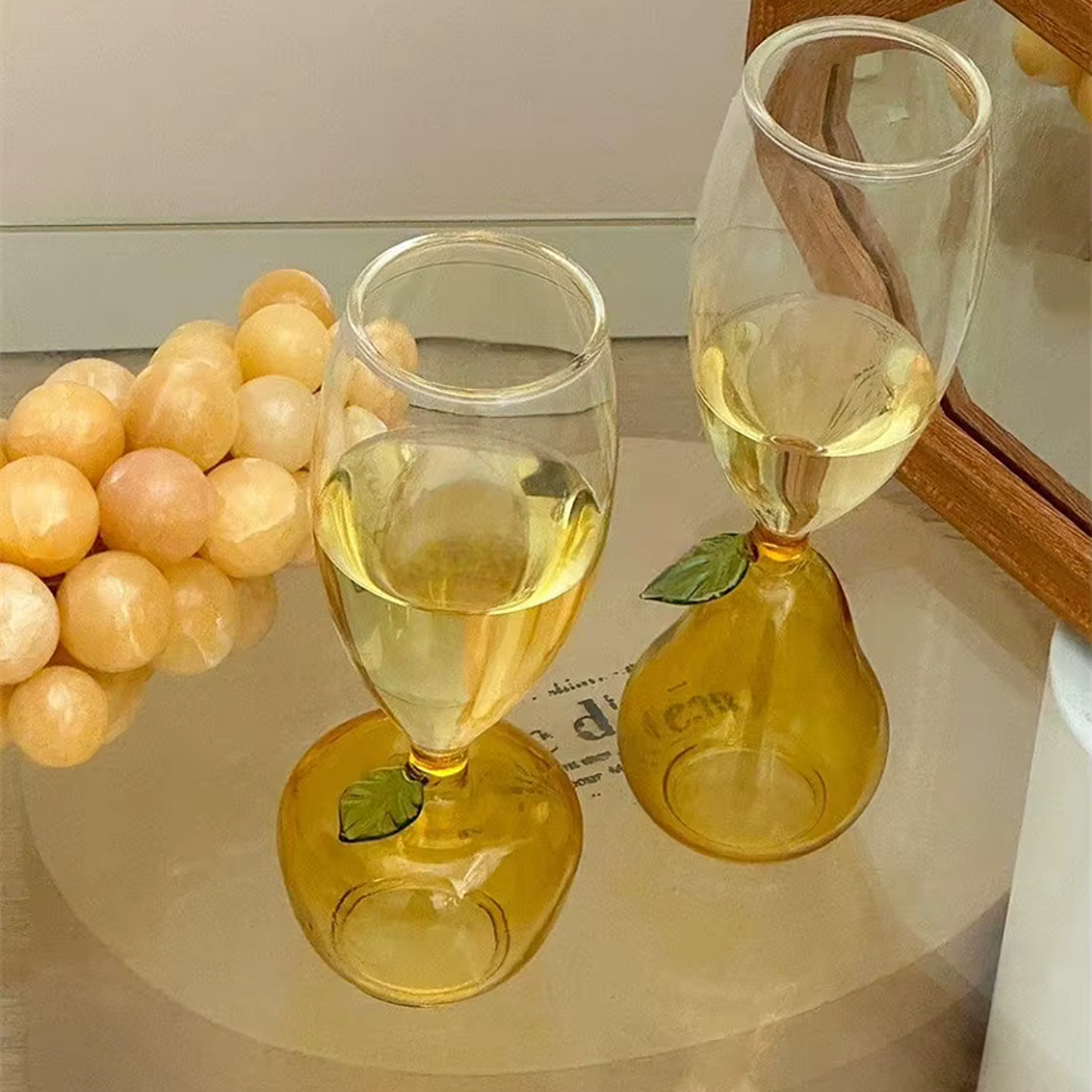 Apple & Pear Champagne Glass