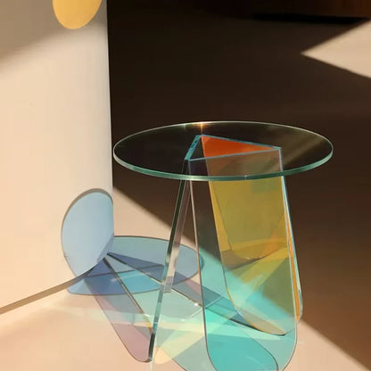 Opal Acrylic Side Table