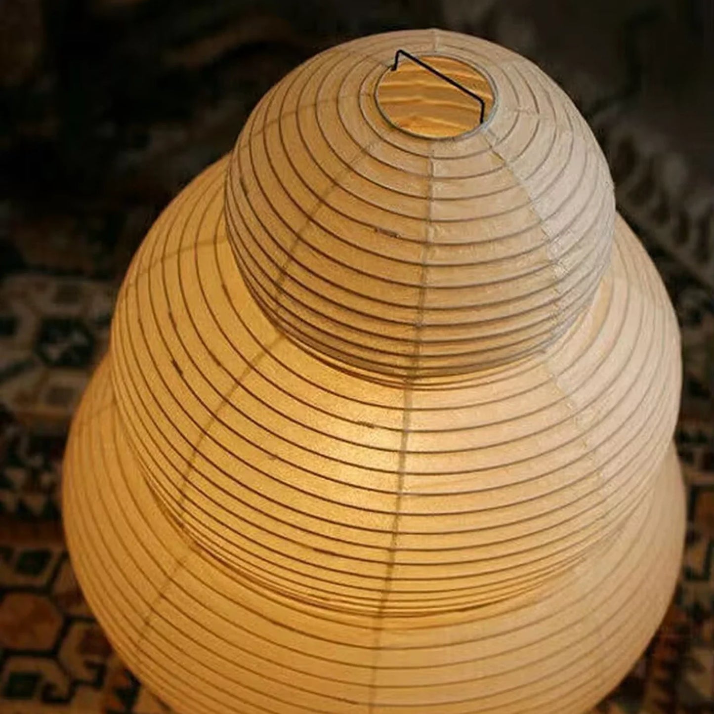 Wabi-Sabi Rice Paper Lamp