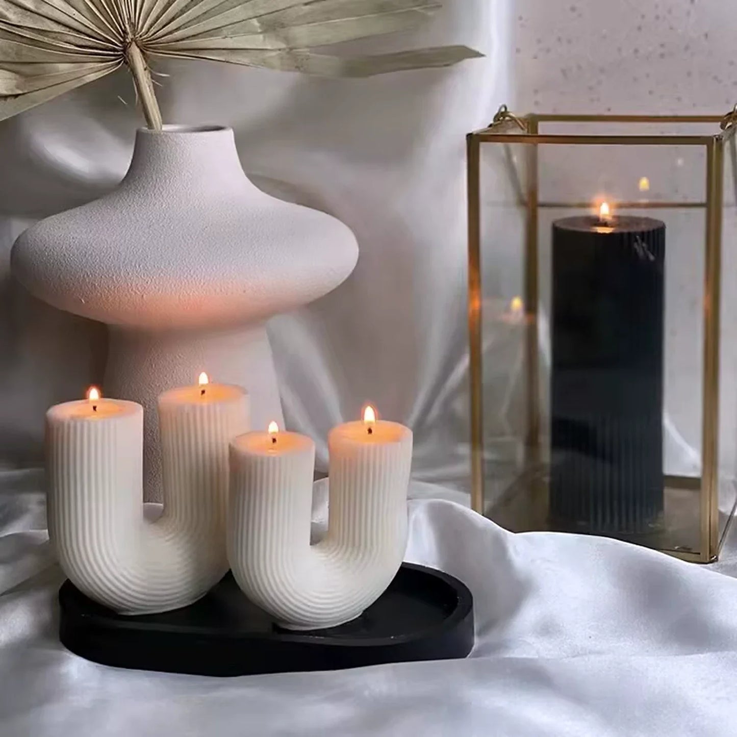 U-Shaped Candle