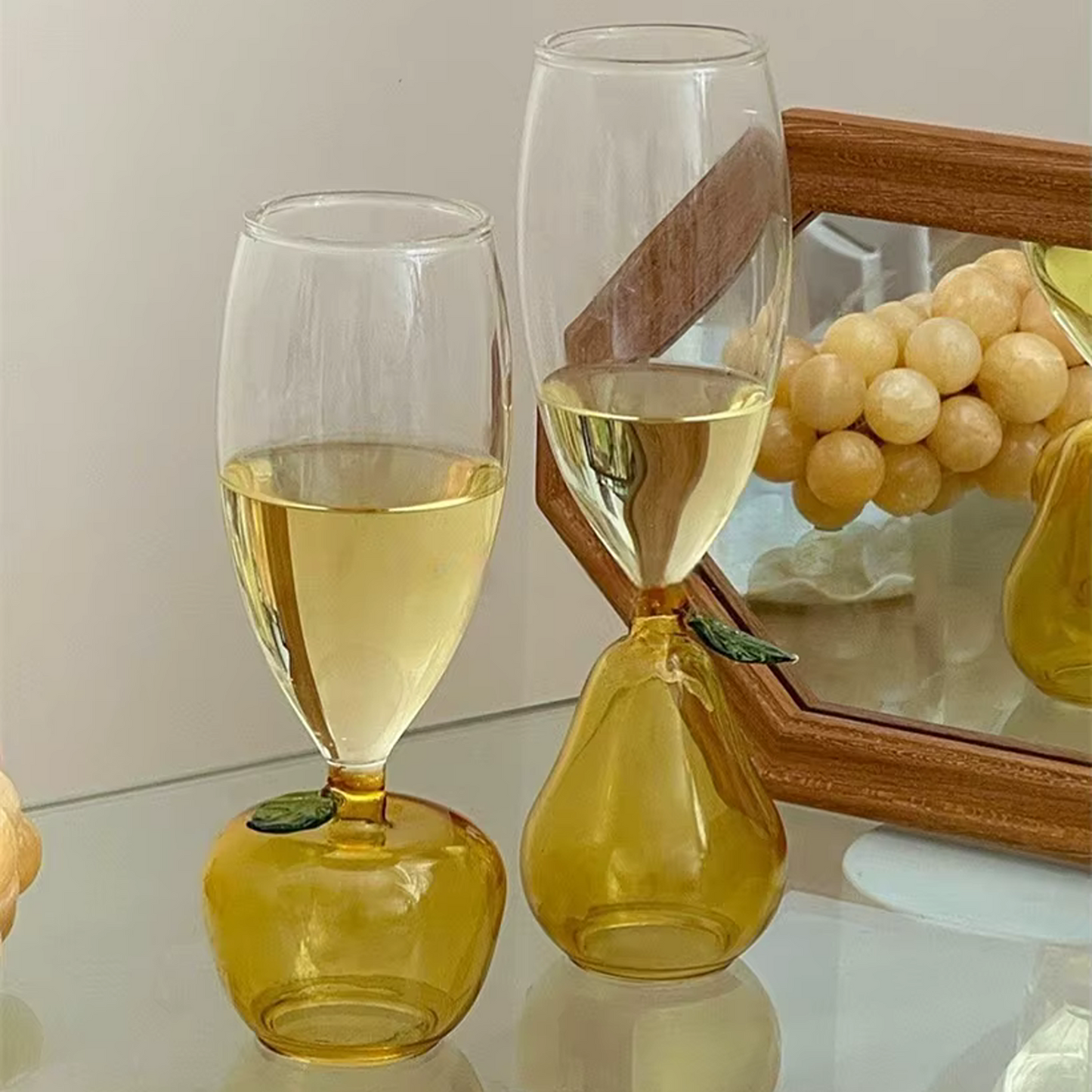 Apple & Pear Champagne Glass