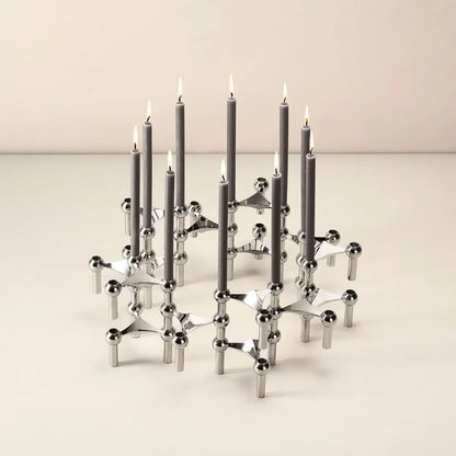 Stainless Modular Candle Holder