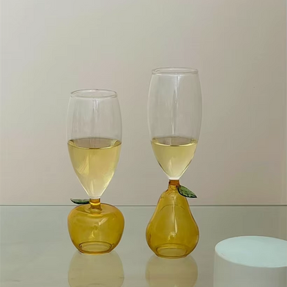 Apple & Pear Champagne Glass