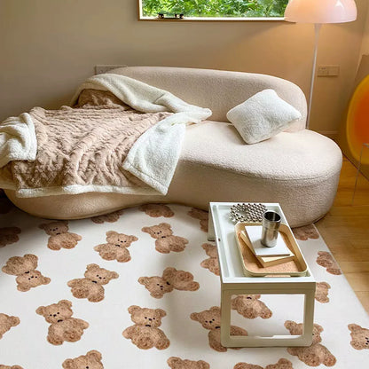 Plush Teddy Bear Carpet