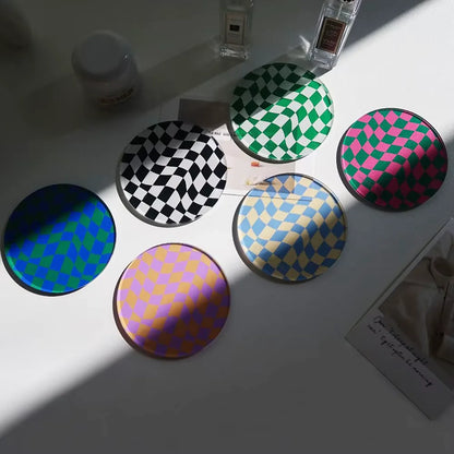 Checkerboard Acrylic Coaster