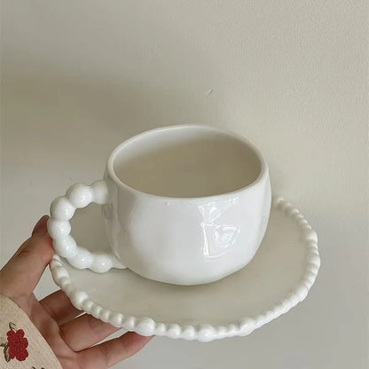 Pearl White Ceramic Tableware