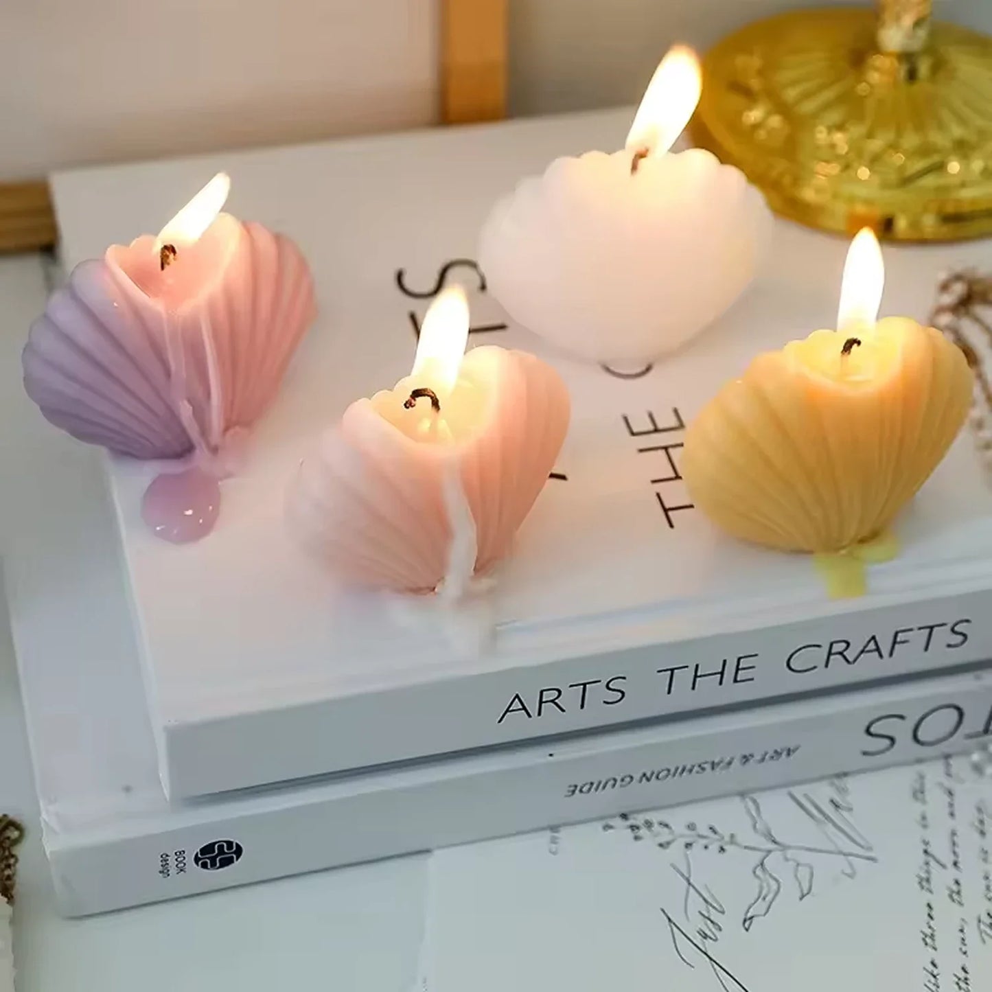 Scented Seashell Candle