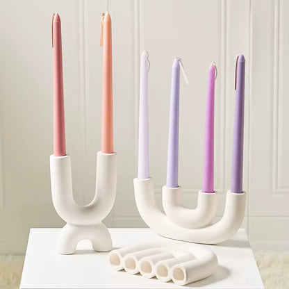 Minimalist Ceramic Candle Stand