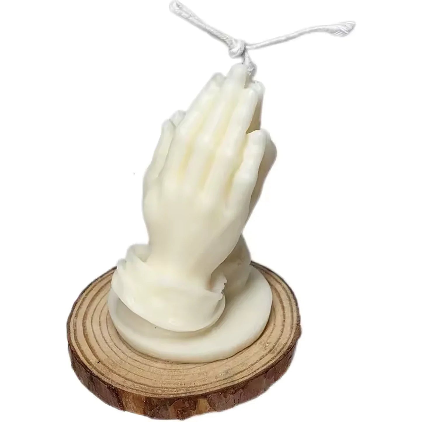 Praying Hands Candle