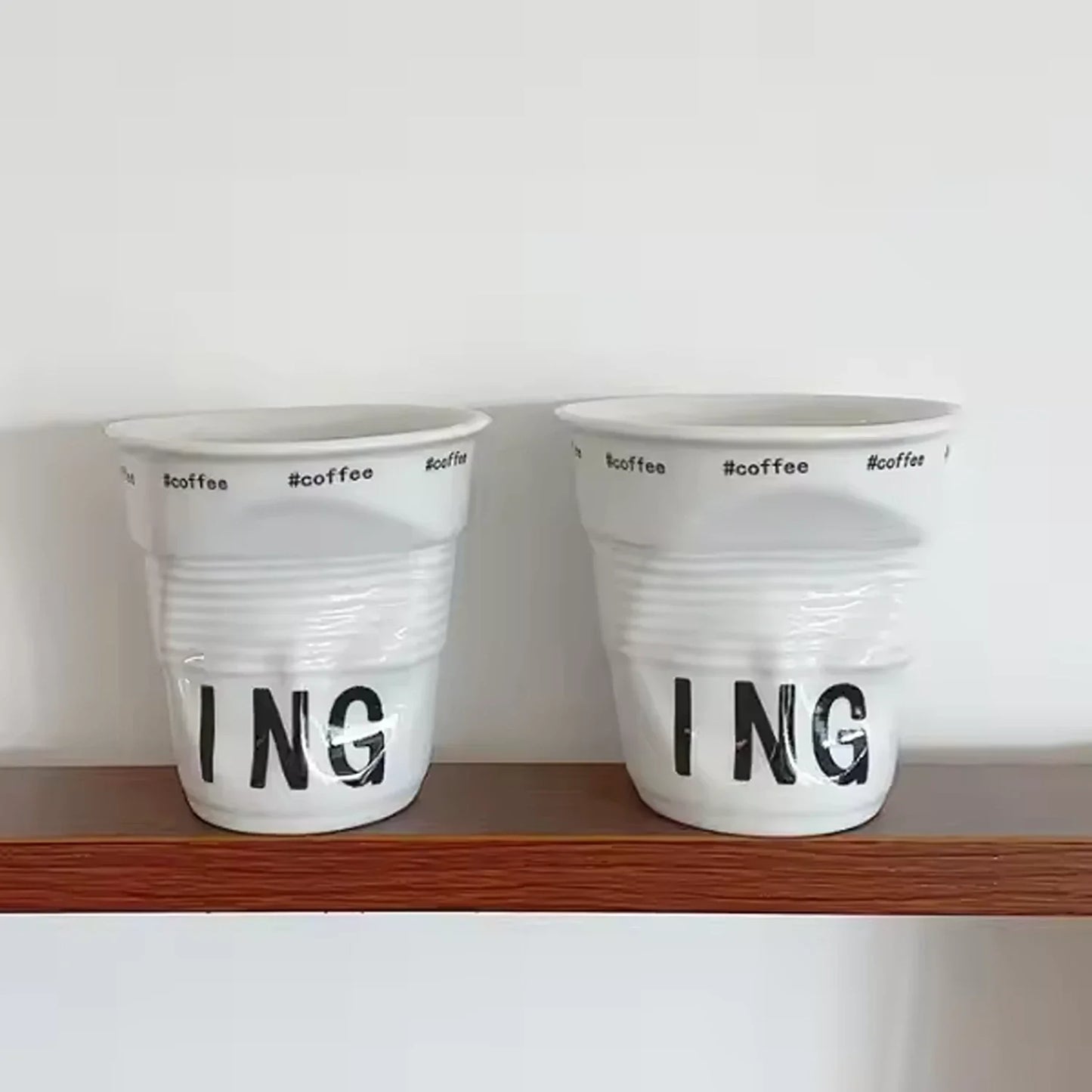 Bent Ceramic Mug