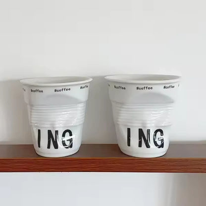 Bent Ceramic Mug