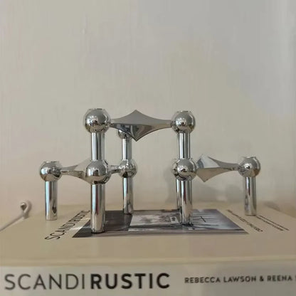 Stainless Modular Candle Holder