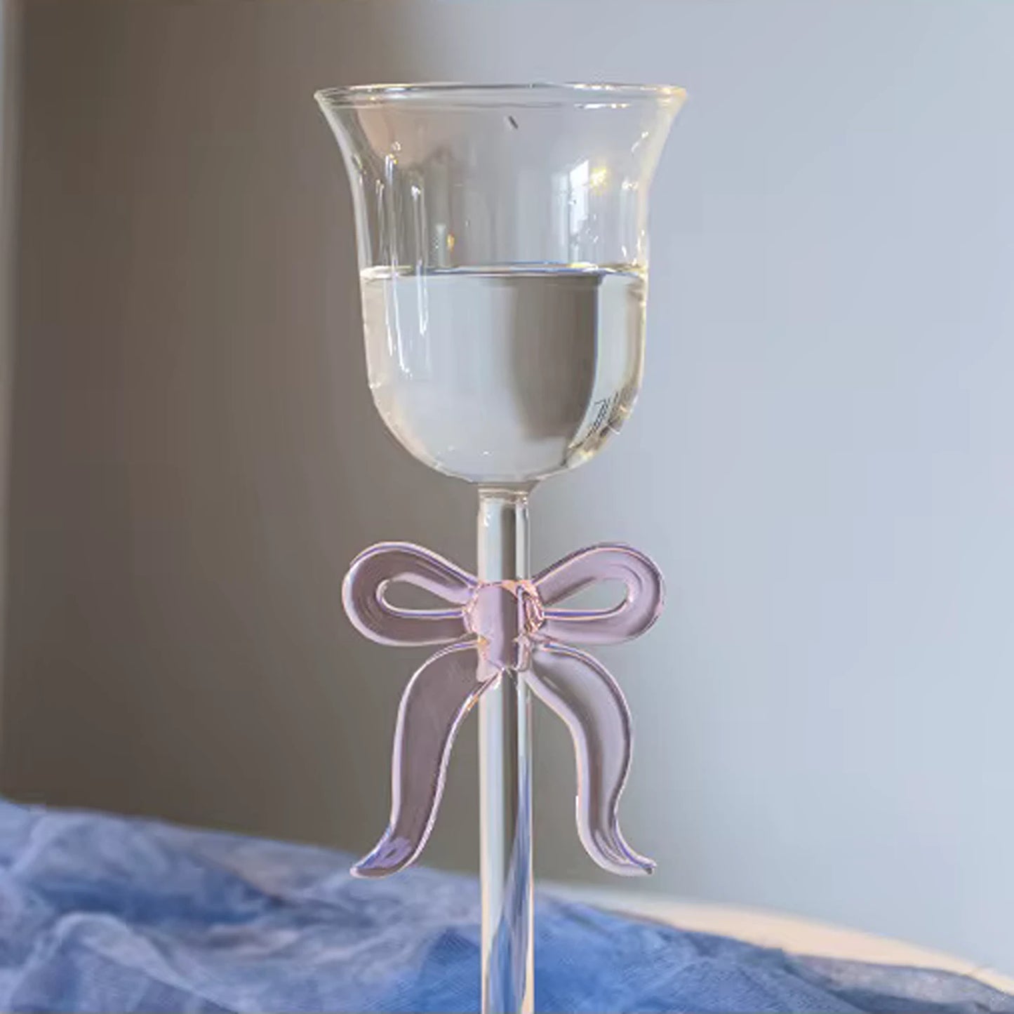 One-Bow Wine Glass