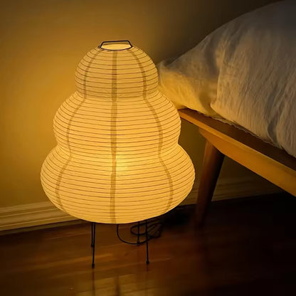 Wabi-Sabi Rice Paper Lamp