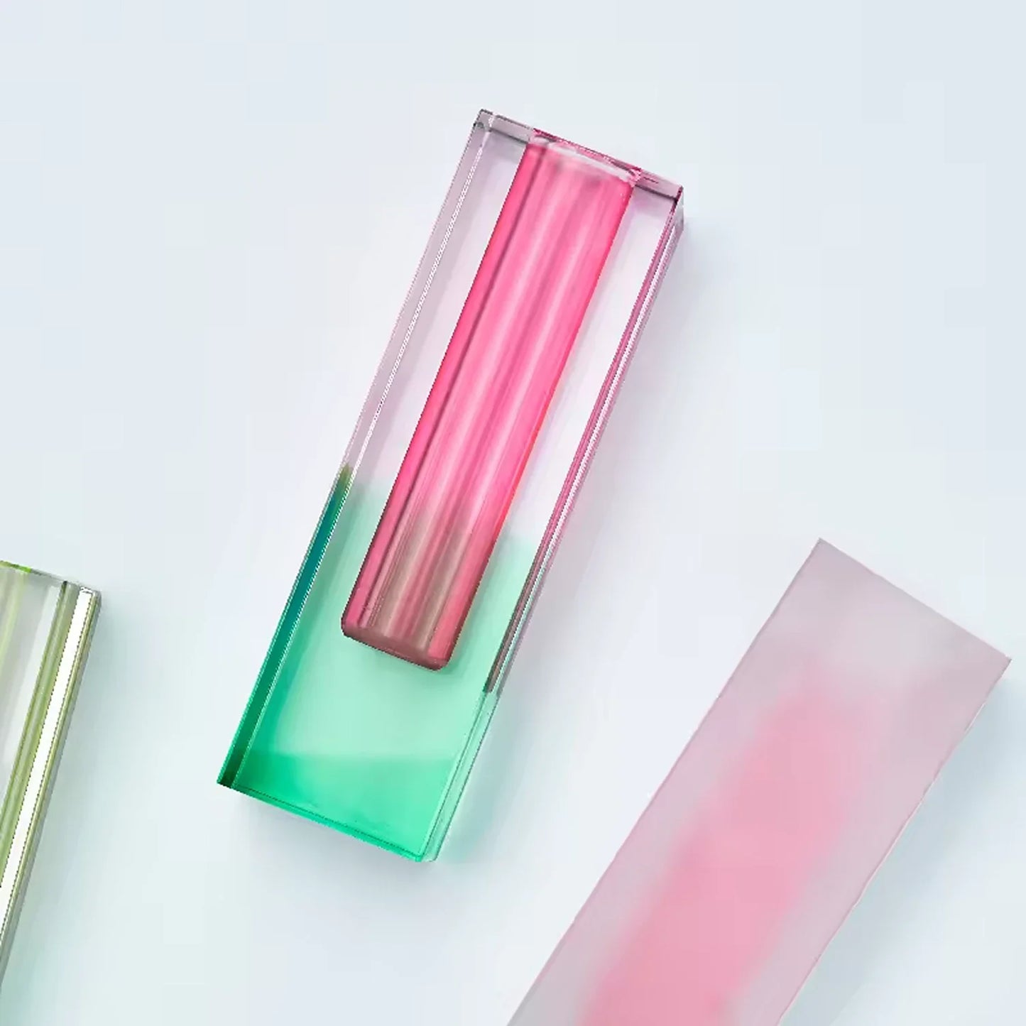 Glass Acrylic Pillar Vase