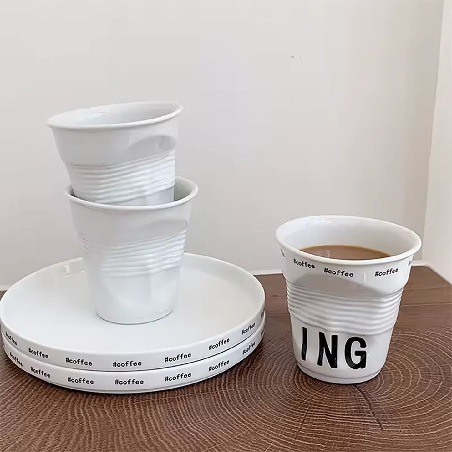 Bent Ceramic Mug
