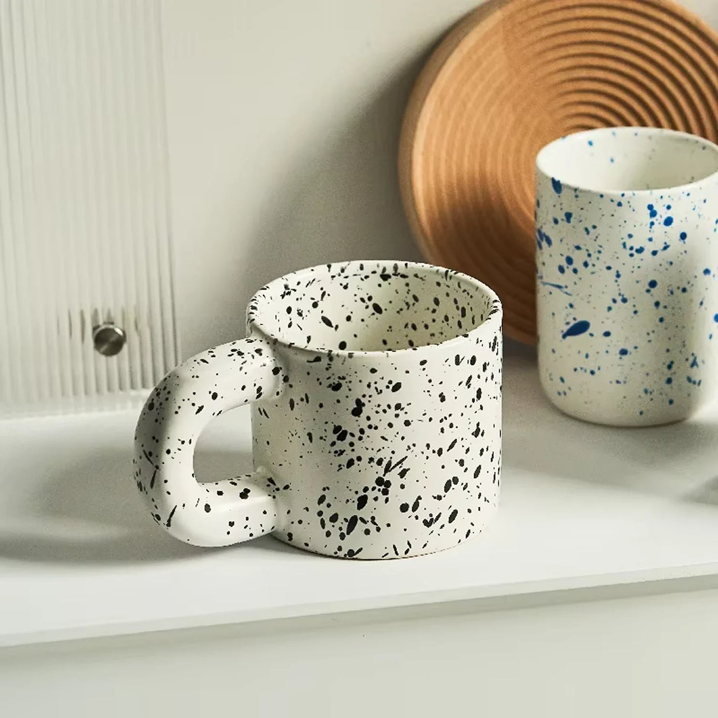 Chubby Stained Ceramic Mug