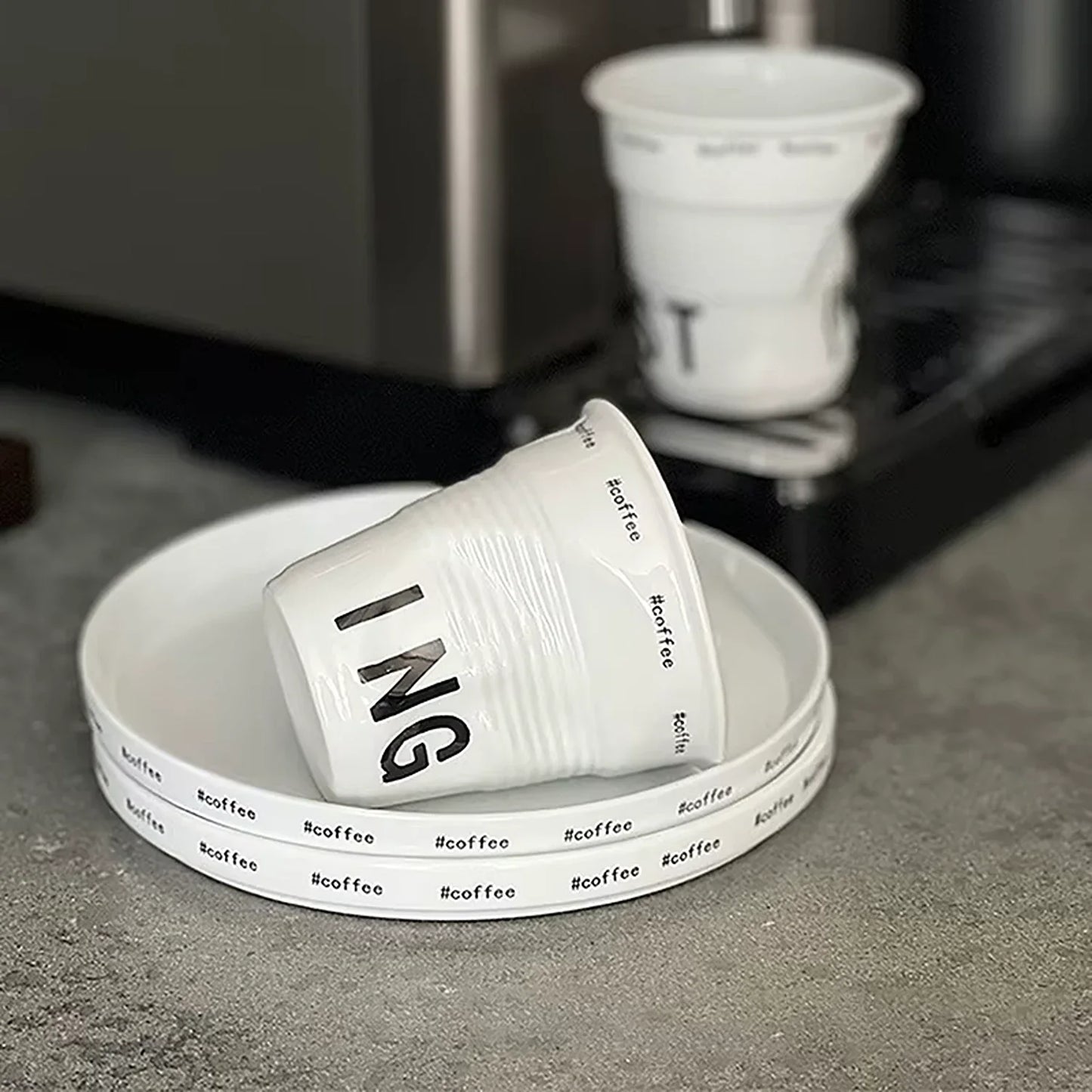Bent Ceramic Mug