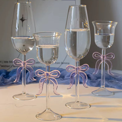 One-Bow Wine Glass