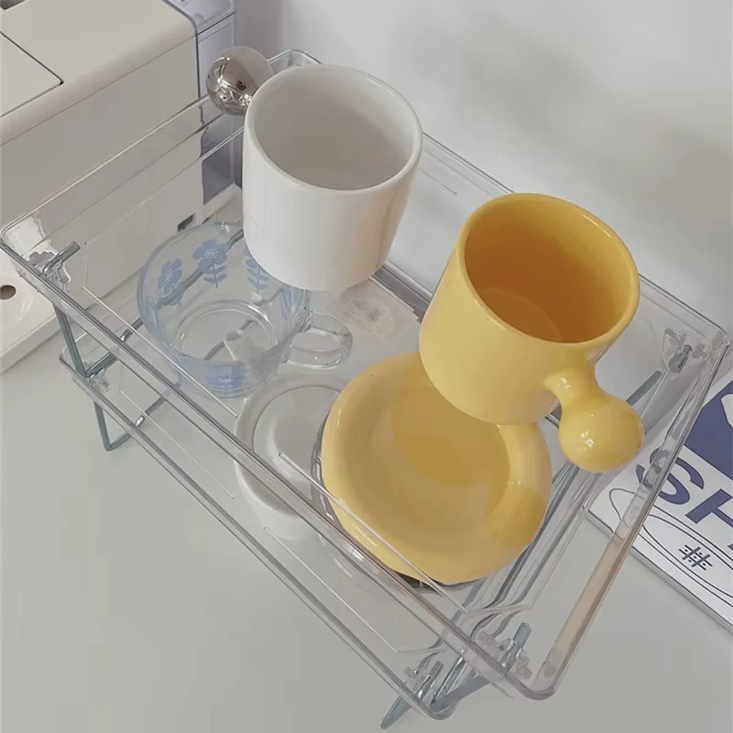 Acrylic Foldable Storage Shelf