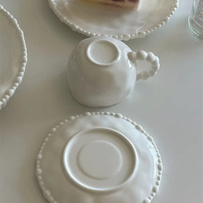 Pearl White Ceramic Tableware