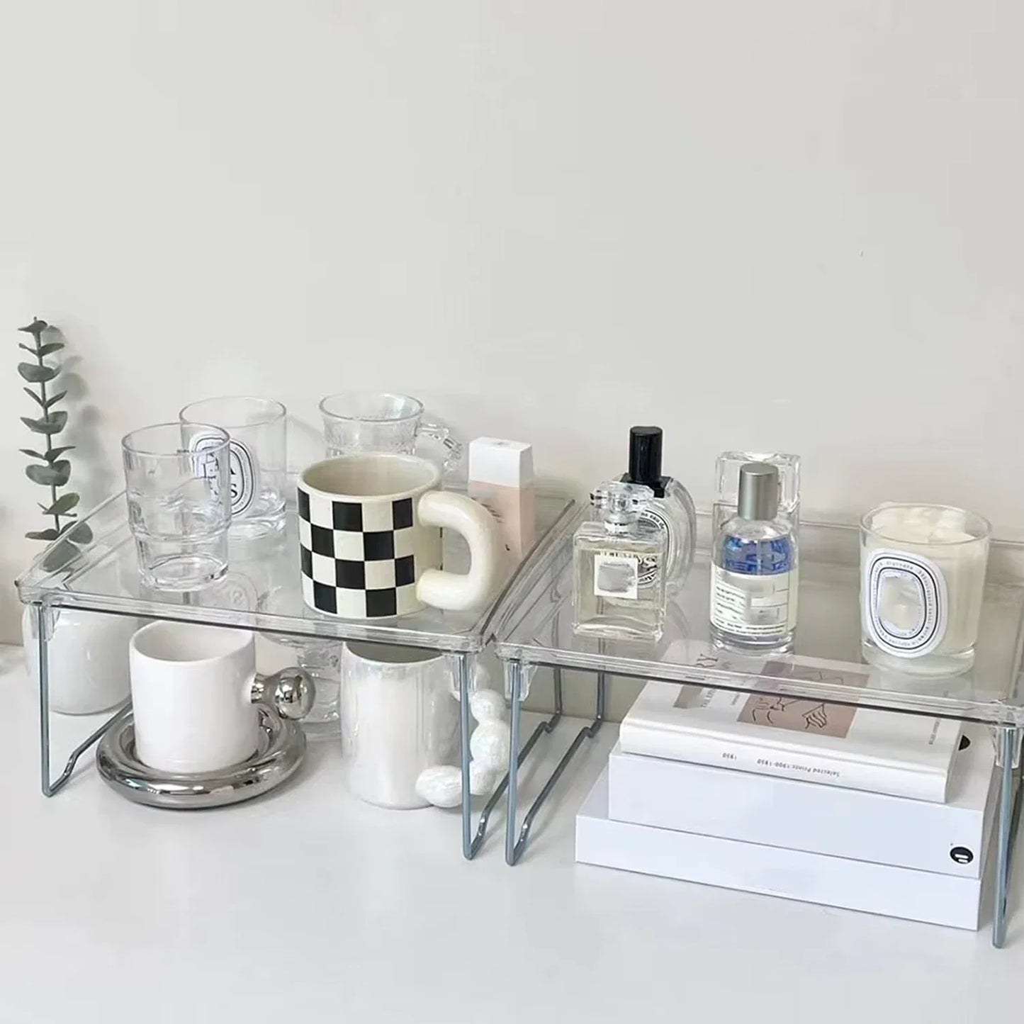 Acrylic Foldable Storage Shelf