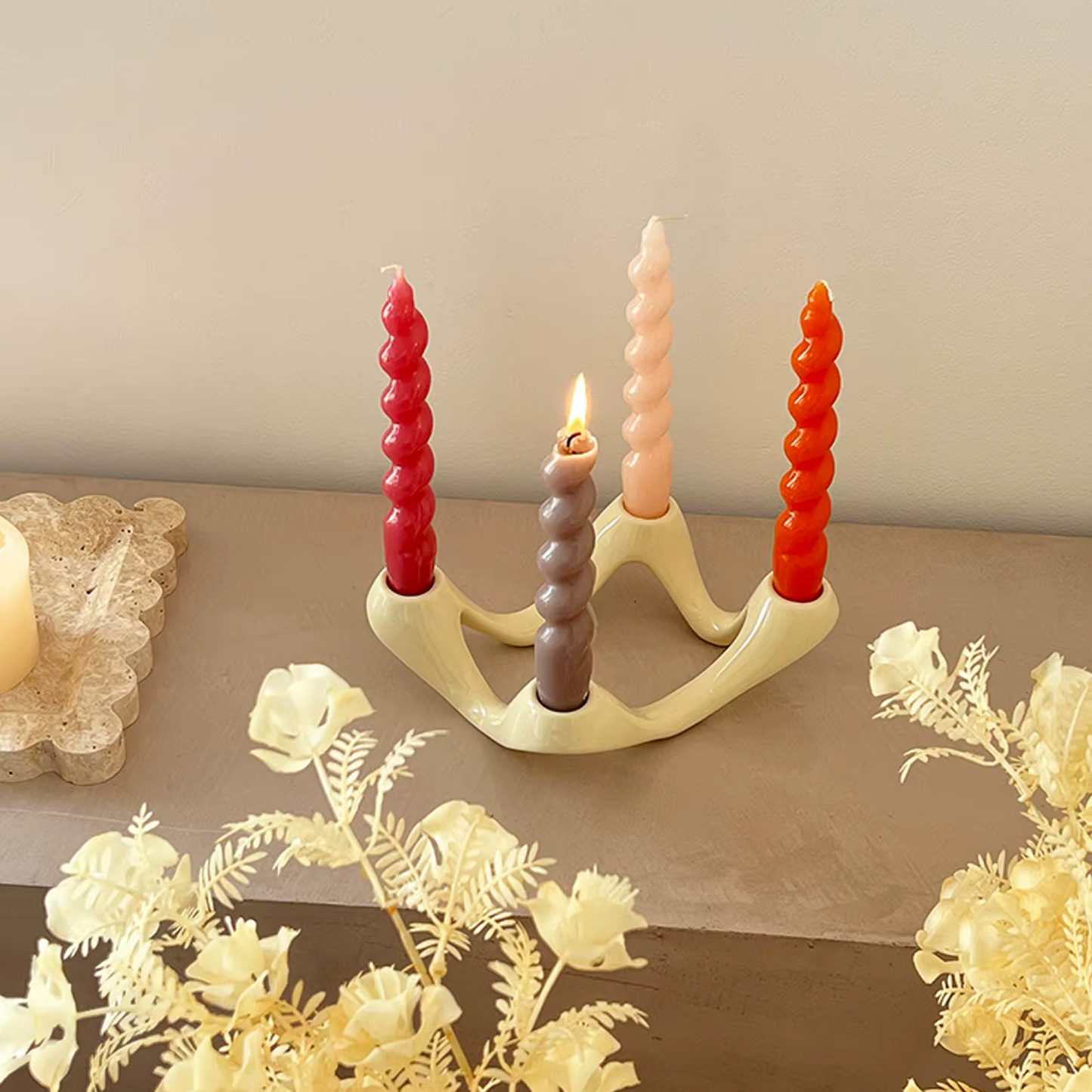 Wave Candlestick Holder